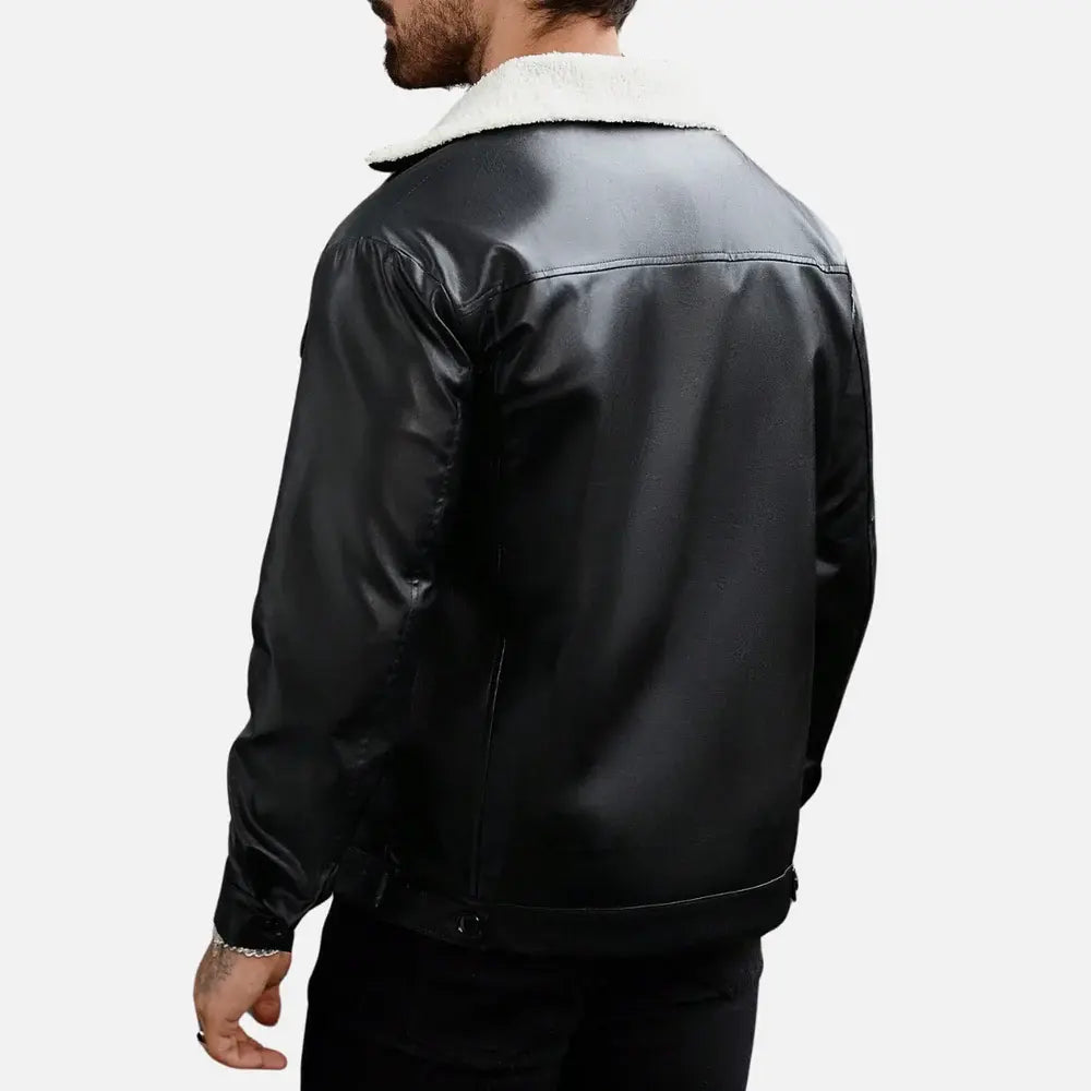 Jaqueta de Couro Masculina Bellvian - BL113