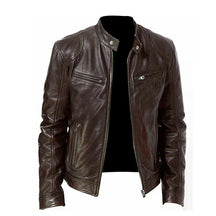 Jaqueta de Couro Masculina Racer Bellvian - BL156